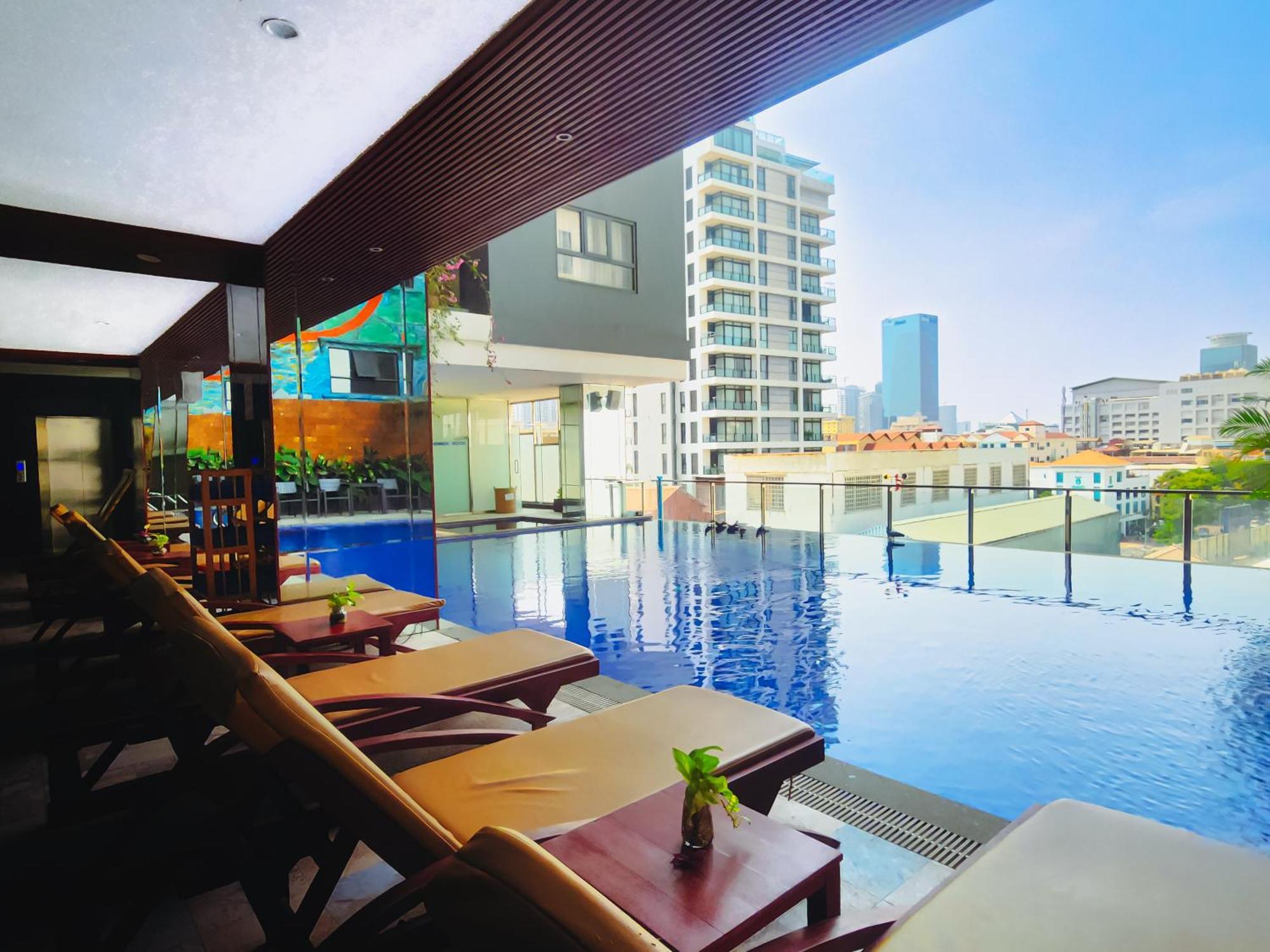 Poulo Wai Hotel & Apartment Phnom Penh Dış mekan fotoğraf